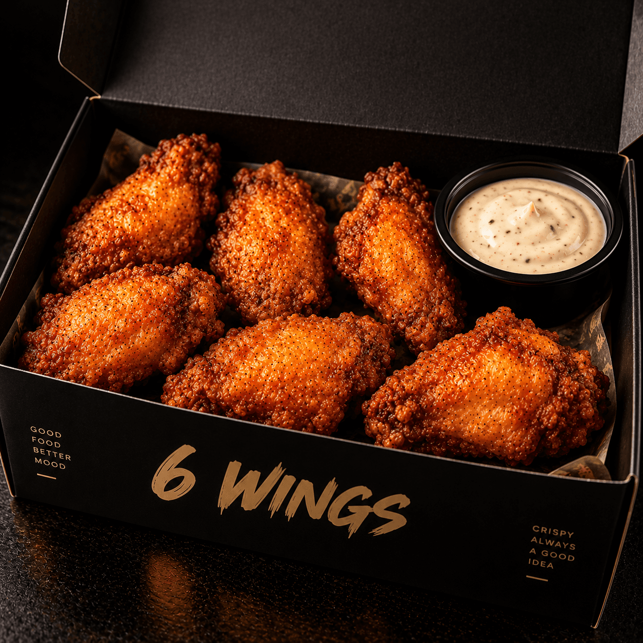 6 Wings